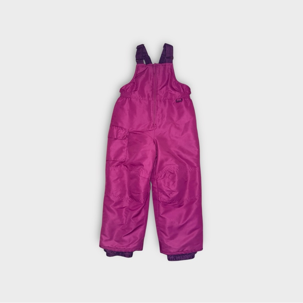 Cherokee Dark Magenta Pink Snow Bib